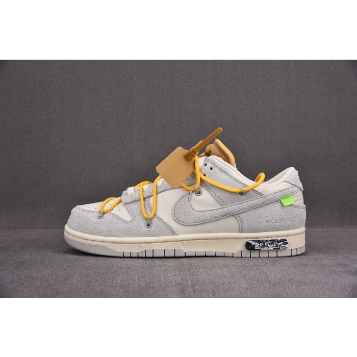 [M] 오프화이트 x 나이키 덩크 로우 더 50 로트 39 (남여공용)