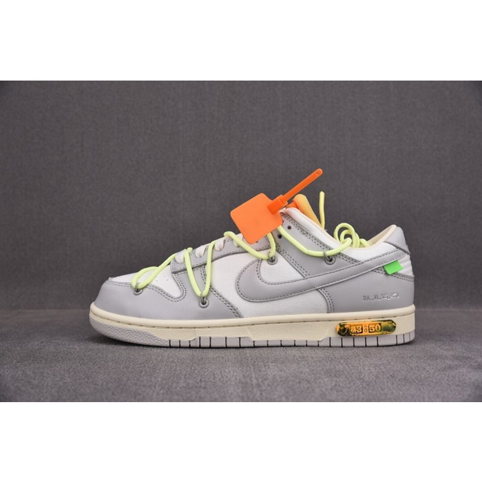[M] 오프화이트 x 나이키 덩크 로우 더 50 로트 43 (남여공용)