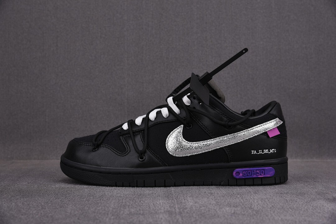 [M] 오프화이트 x 나이키 덩크 로우 더 50 로트 50 (남여공용)