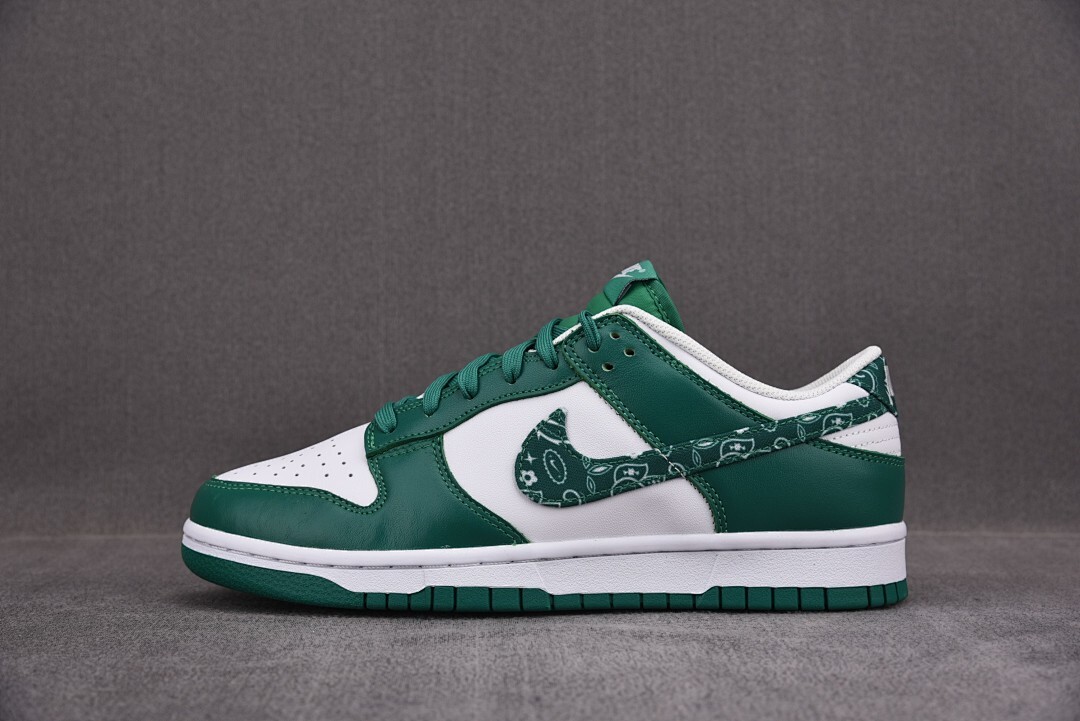 [S2] 나이키 덩크 로우 우먼스 에센셜 그린 페이즐리 (남여공용)