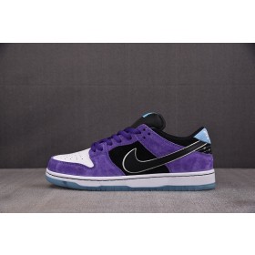[S2] 헤일리 윌슨 x 나이키SB 덩크 로우 프로 블랙 앤 코트 퍼플 (남성용)