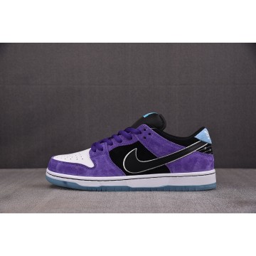 [S2] 헤일리 윌슨 x 나이키SB 덩크 로우 프로 블랙 앤 코트 퍼플 (남성용)