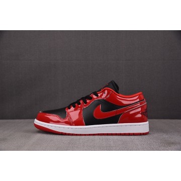 [CJ] 조던1 로우 SE 블랙 바시티 레드 (남성용)