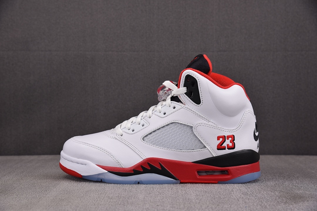 [LJR] 조던5 레트로 파이어 레드 블랙 텅 (25V) (남성용)