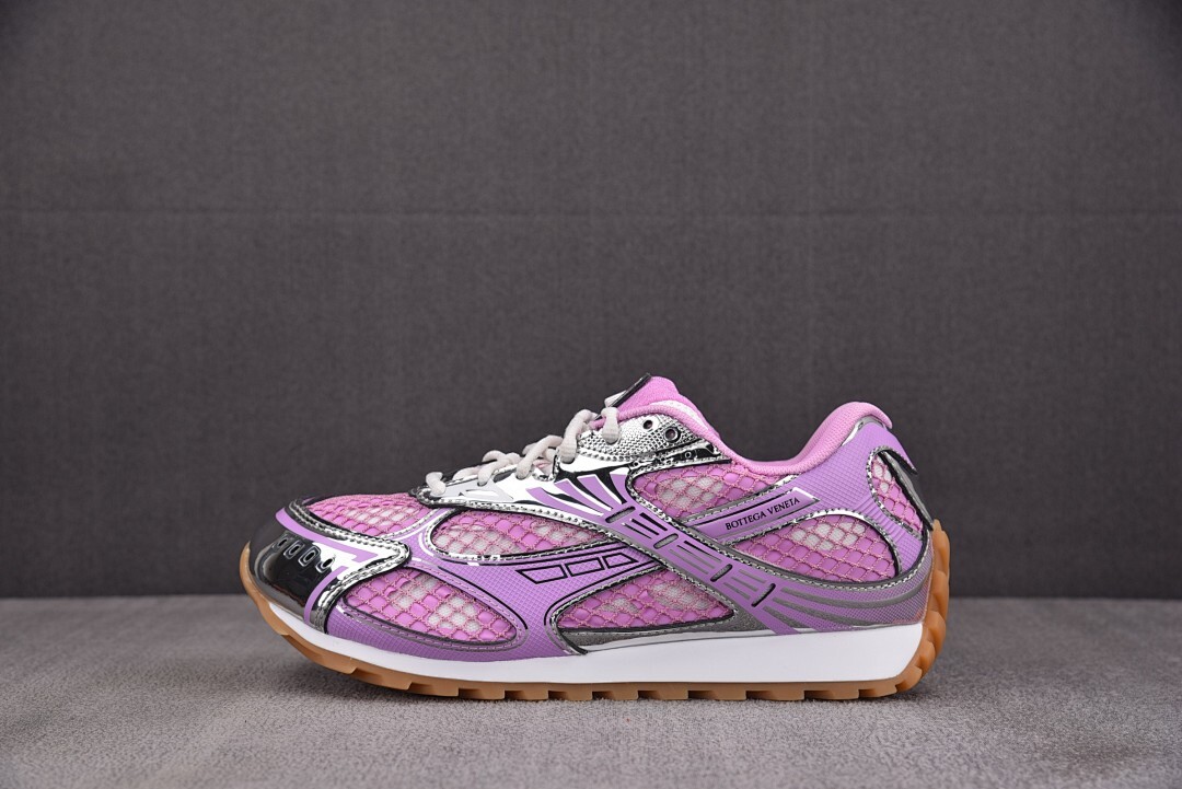 [M] 보테가 베네타 오르빗 스니커즈 우먼스 글로스 실버 (여성용)