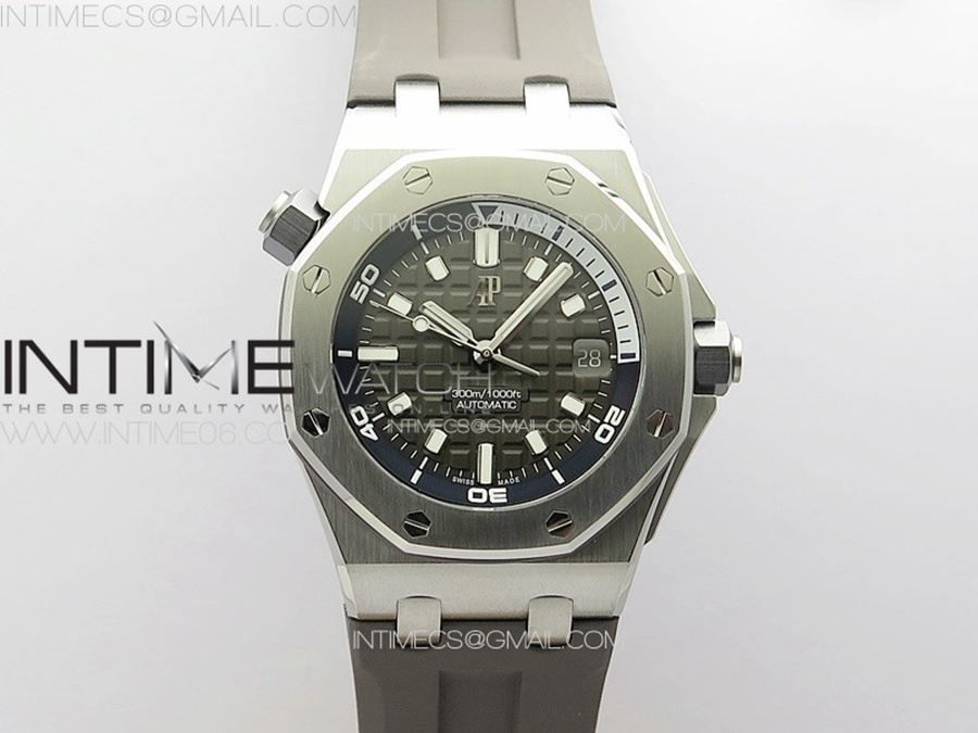 [ZF] 오데마피게 로얄오크 오프쇼어 다이버 15720 그레이다이얼 그레이러버스트랩 Royal Oak Offshore Diver 15720