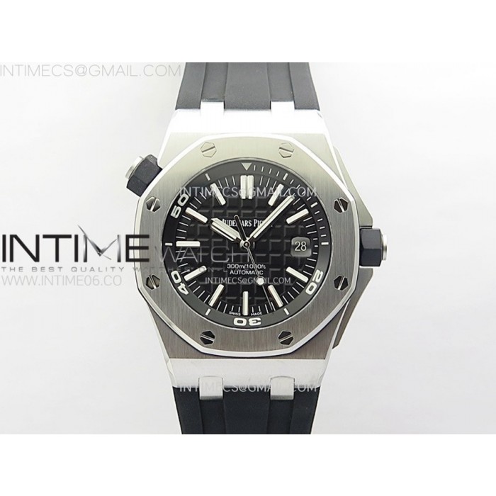 [ZF] 오데마피게 로얄오크 오프쇼어 다이버 15710 블랙 최신 Royal Oak Offshore Diver 15710