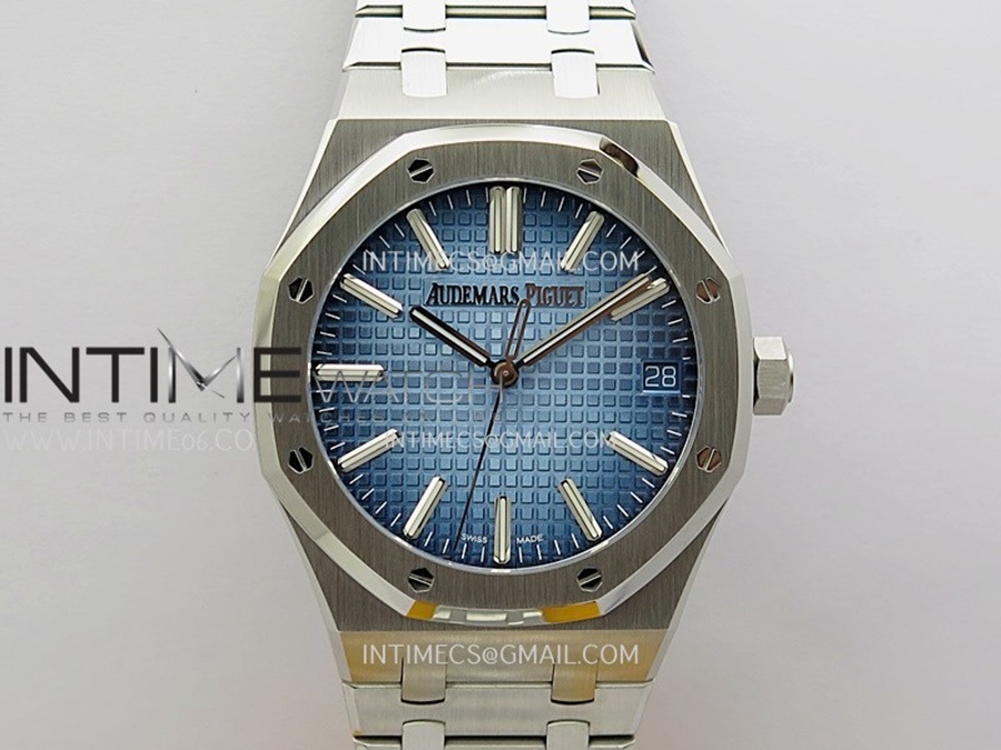 [ZF] 오데마피게 로얄오크 15510 아이스블루텍스쳐다이얼 스틸브레이슬릿 Royal Oak 41mm 15510BC