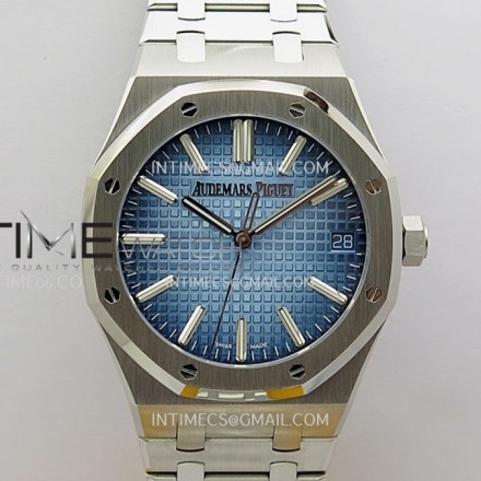 [ZF] 오데마피게 로얄오크 15510 아이스블루텍스쳐다이얼 스틸브레이슬릿 Royal Oak 41mm 15510BC