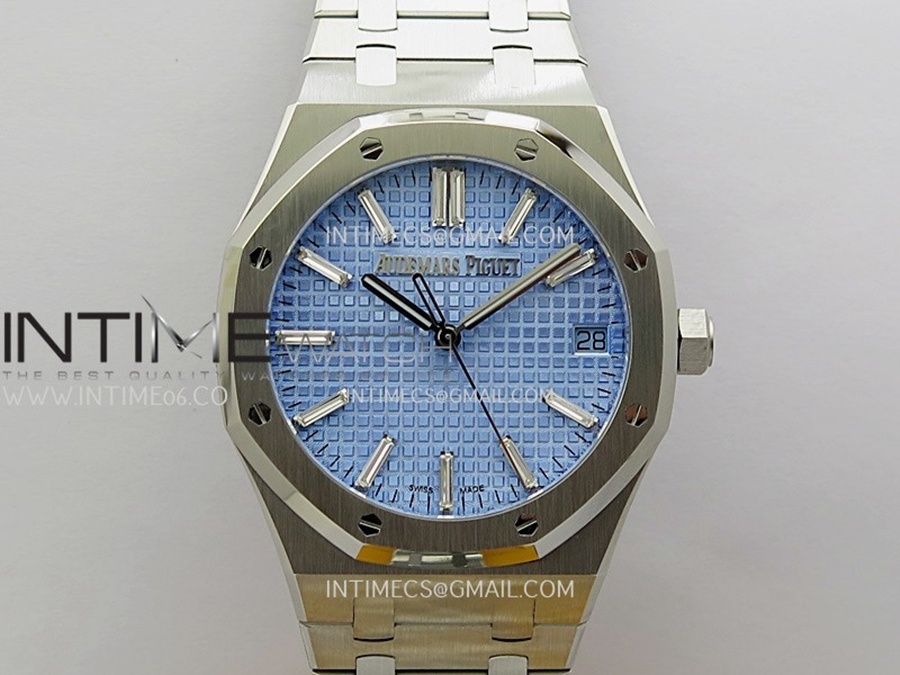 [ZF] 오데마피게 로얄오크 15510 아이스블루크리스탈다이얼 스틸브레이슬릿 Royal Oak 41mm 15510BC