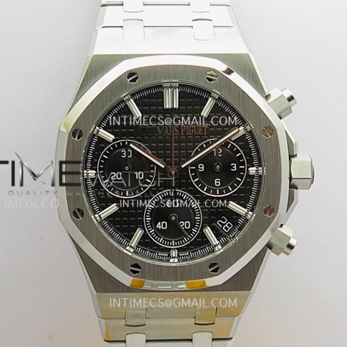royaloakchrono26240sszf11besteditionblackdialonssbraceletsuperclonedd44011