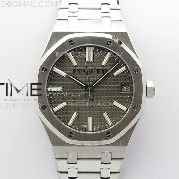 royaloak41mm1551050thsszf11besteditiongraytextureddialonssbraceleta43021