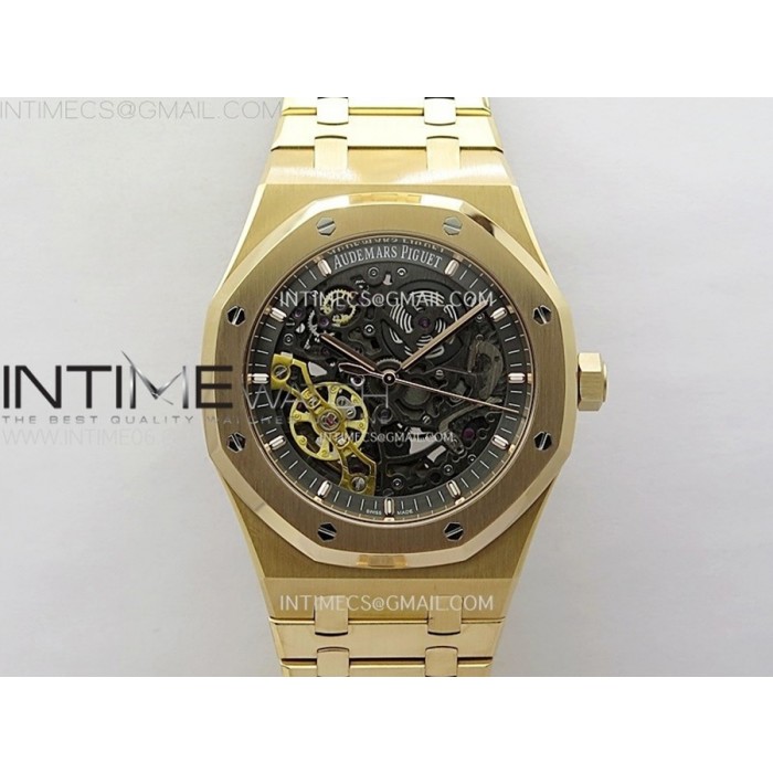 [ZF] 오데마피게 로얄오크 15407 로즈골드 스켈레톤다이얼 스틸브레이슬릿 Royal Oak 41mm