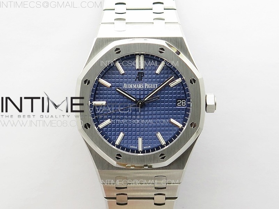 [ZF] 오데마피게 로얄오크 15500 블루다이얼 스틸브레이슬릿 Royal Oak 41mm 15500 V3
