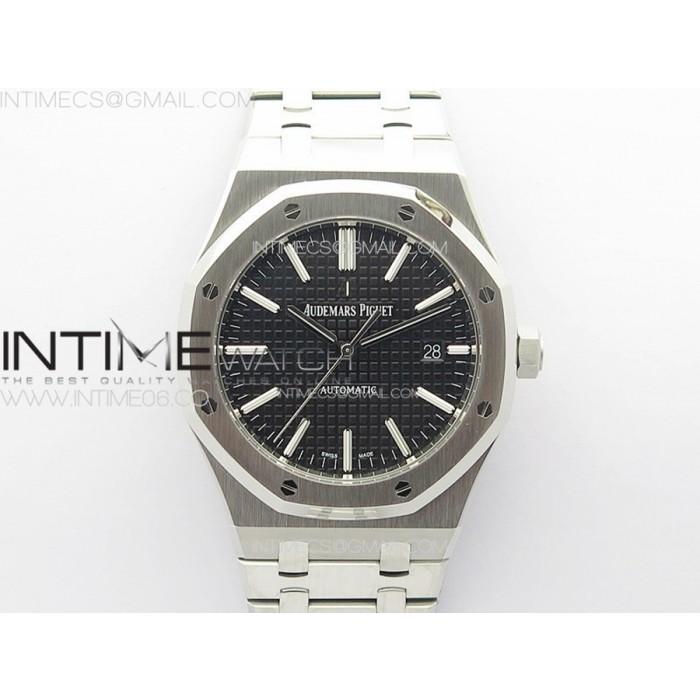 [ZF] 오데마피게 로얄오크 15400 블랙다이얼 스틸브레이슬릿 Royal Oak 41mm 15400