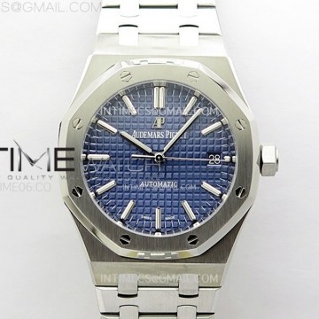 [ZF] 오데마피게 로얄오크 15450 블루다이얼 스틸브레이슬릿 Royal Oak 37mm 15450