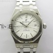 royaloak37mm15450sszf11besteditionwhitetextureddialonssbraceletsa3120superclone1