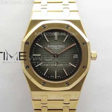 [ZF] 오데마피게 로얄오크 16202 50주년기념 로즈골드 그레이다이얼 스틸브레이슬릿 Royal Oak 39mm 16202