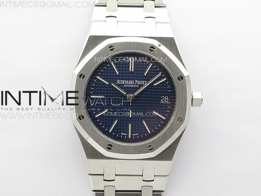 [ZF] 오데마피게 로얄오크 16202 50주년기념 블루다이얼 스틸브레이슬릿 Royal Oak 39mm 16202