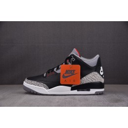 [LJR] 조던3 레트로 블랙 시멘트 (24v) (남성용)