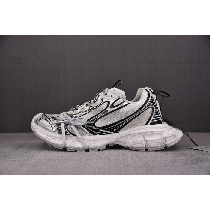 [ZH] 발렌시아가 3XL 스니커즈 화이트 앤 블랙 (남여공용)