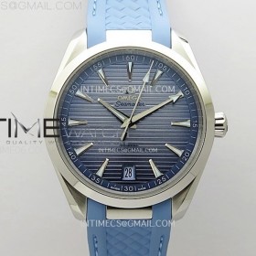 [VSF] 오메가 씨마스터 아쿠아테라 41미리 썸머블루다이얼 블루러버스트랩 Aqua Terra 41mm