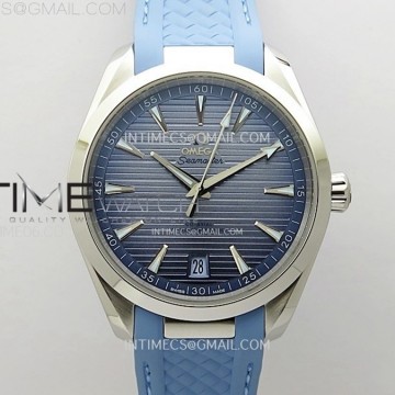 [VSF] 오메가 씨마스터 아쿠아테라 41미리 썸머블루다이얼 블루러버스트랩 Aqua Terra 41mm