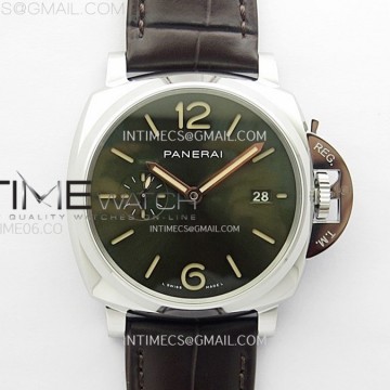 [VSF] 파네라이 루미노르 듀에 PAM1329 42미리 그린다이얼 브라운가죽스트랩 PAM1329 Luminor Due 42mm