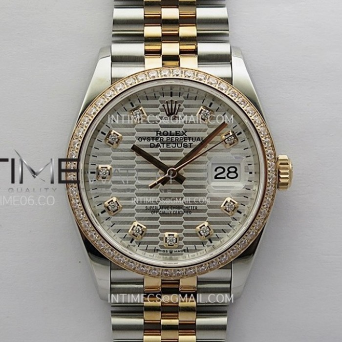 datejust36126281904lssrgvsf11besteditionsilverfluteddialdiamondsmarkersonjubileebraceletvs3235