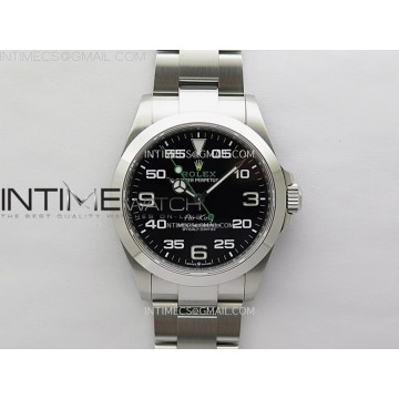 [VSF] 롤렉스 에어킹 블랙다이얼 스틸브레이슬릿 Air-King 126900