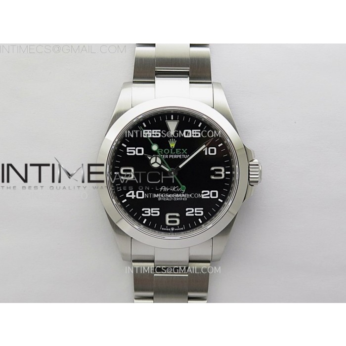 [VSF] 롤렉스 에어킹 블랙다이얼 스틸브레이슬릿 Air-King 126900
