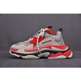 [ZH] 발렌시아가 트리플S 스니커즈 레드 그레이 (남여공용)