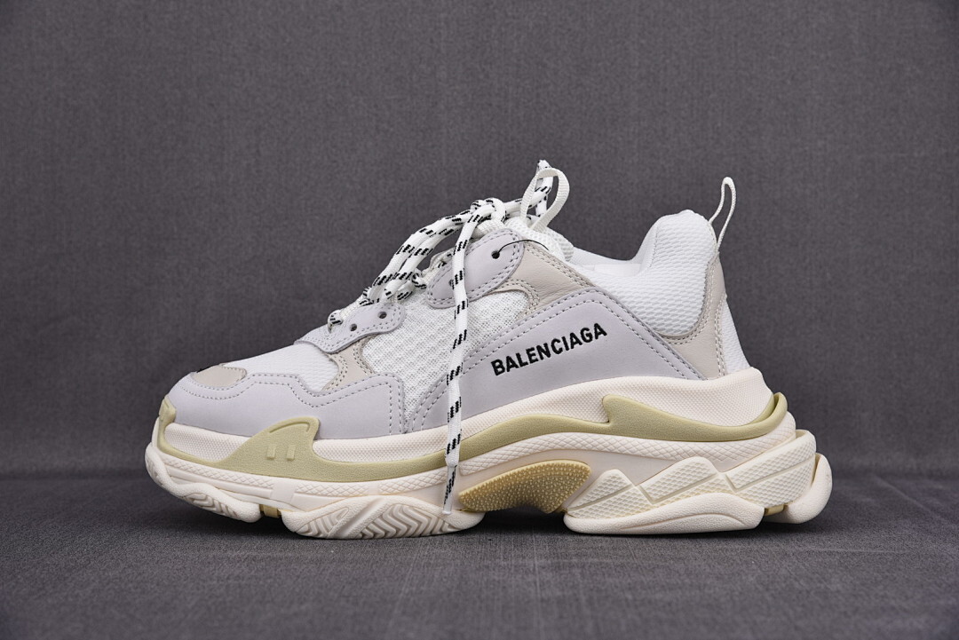 [ZH] 발렌시아가 트리플S 스니커즈 화이트 (남여공용)