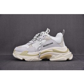 [ZH] 발렌시아가 트리플S 스니커즈 화이트 (남여공용)