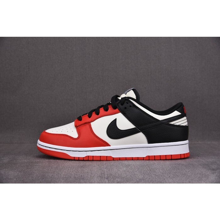 [S2] NBA x 나이키 덩크 로우 레트로 EMB 블랙 앤 칠리 레드 (남여공용)