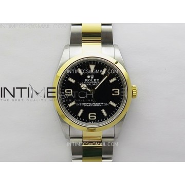[VSF] 롤렉스 익스플로러36 옐로우골드콤비 블랙다이얼 스틸브레이슬릿
