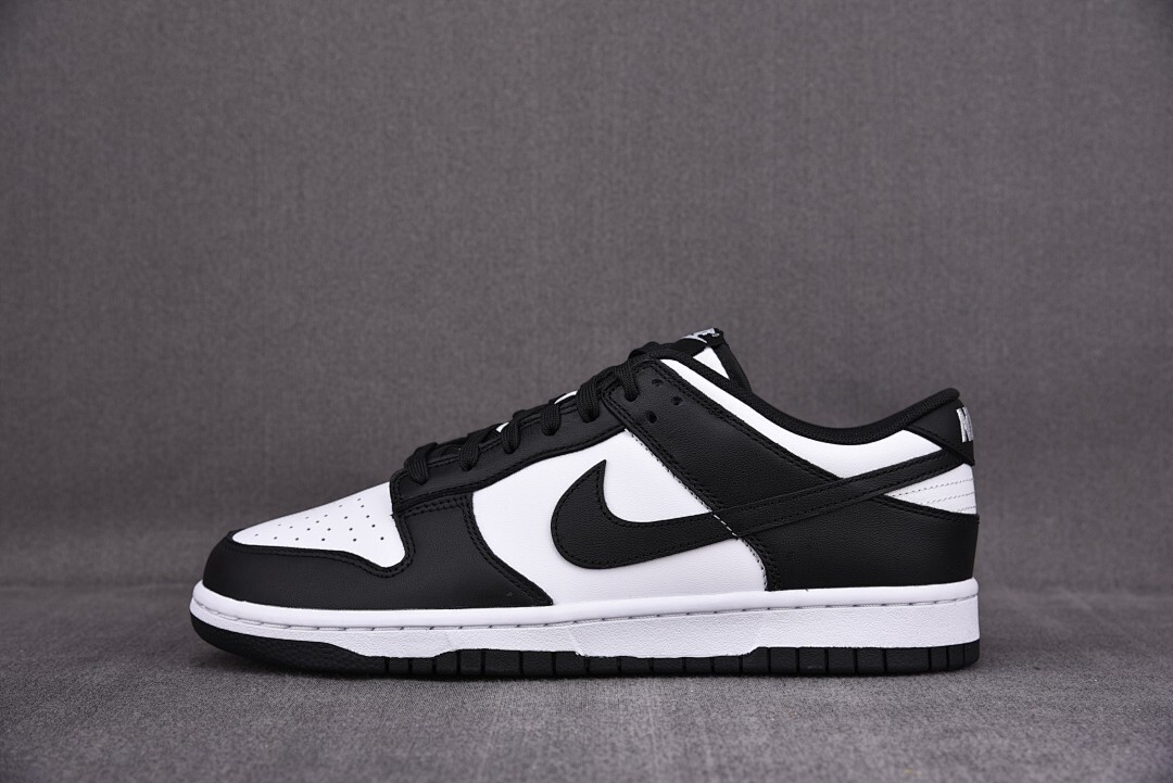 [M] 나이키 덩크 로우 레트로 화이트 앤 블랙 (남여공용)