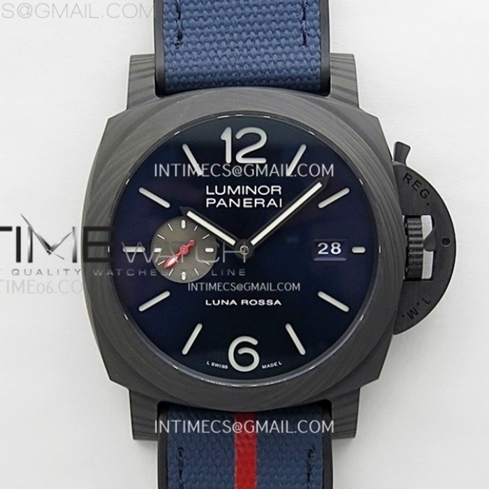 pam1529carbotechvsf11besteditionbluedialonbluekevlarcompositestrapp9010clone1