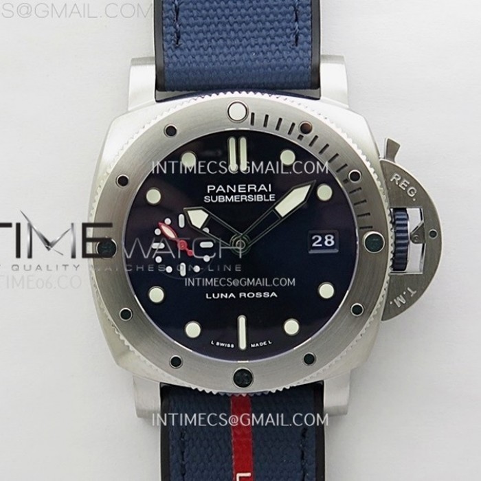 pam1391submersible44mmvsf11besteditionbluedialonbluekevlarcompositestrapp9001
