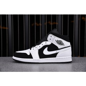 [CJ] 조던1 미드 턱시도 흰검 (남여공용)