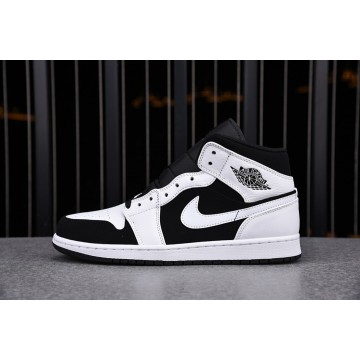 [CJ] 조던1 미드 턱시도 흰검 (남여공용)