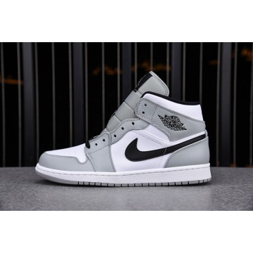 [CJ] 조던1 미드 라이트 스모크 그레이 (남여공용)