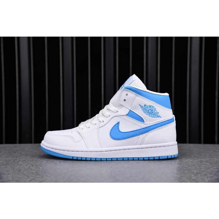 [CJ] 조던1 미드 UNC 파우더블루 (여성용)