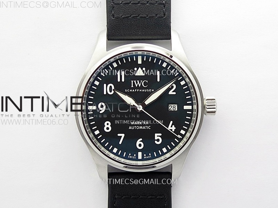 [ZF] IWC 파일럿 마크20 IW328201 블랙다이얼 블랙가죽스트랩 A32111