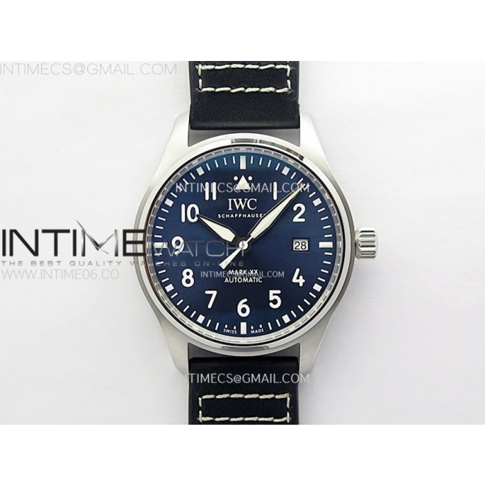 [ZF] IWC 파일럿 마크20 IW328203 블루다이얼 다크블루가죽스트랩 A32111