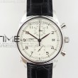 portugieserchronoclassic42iw390403zf11besteditionwhitedialbluehandonblackleatherstrapa77501