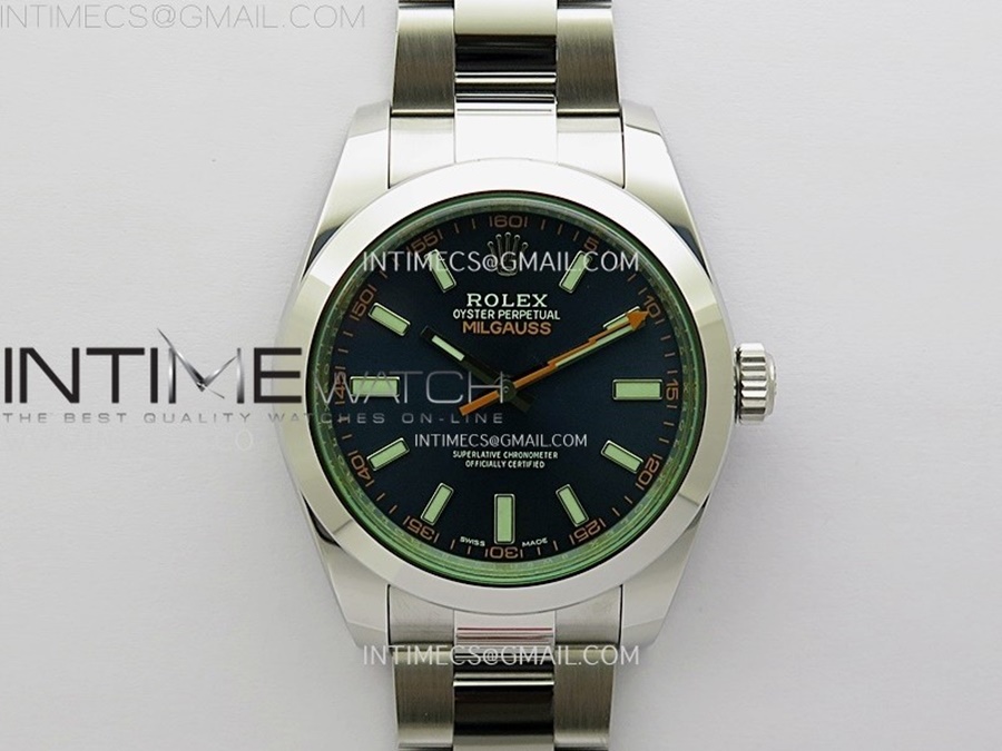 [VSF] 롤렉스 밀가우스 116400GV 블루다이얼 스틸브레이슬릿 VS3131