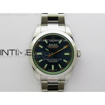 [VSF] 롤렉스 밀가우스 116400GV 블루다이얼 스틸브레이슬릿 VS3131