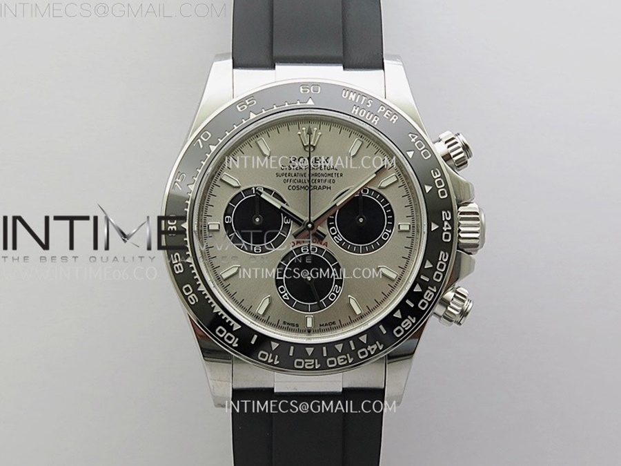 [VSF] V2 롤렉스 126519 2023데이토나 텅스텐(Cu-W) 그레이/블랙다이얼 블랙러버스트랩 DD4131