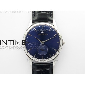 [ZF] 예거 마스터 울트라신 스몰 세컨드 블루다이얼 블랙가죽스트랩 A896